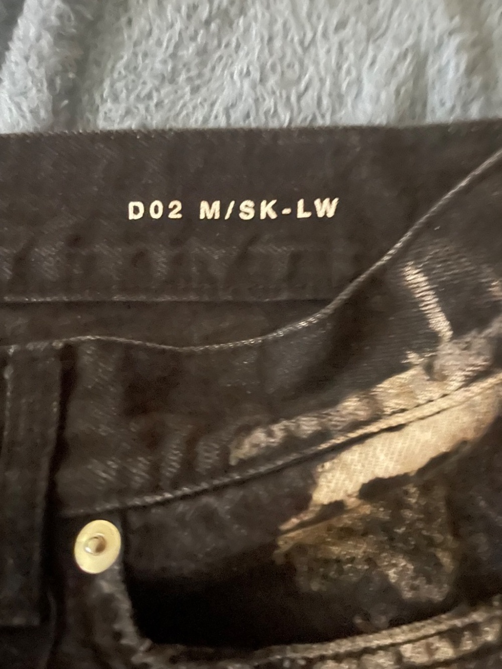 Saint Laurent D02/MSK-LW Surf Sound destroyed denim - Picture 4 of 5